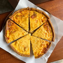 Paneer & Curry Roasted Cauliflower Quiche