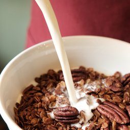 Spiced Blueberry Chocolate Pecan Granola