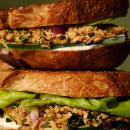 Chicken Thai Larb Sandwich 