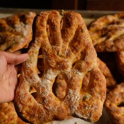 Cheddar Jalapeno Fougasse 