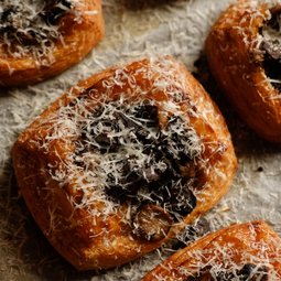 Roasted Mushroom Medley Danish 