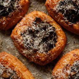 Roasted Mushroom Medley Danish 