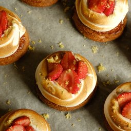 Strawberries & Lemon Curd Danish