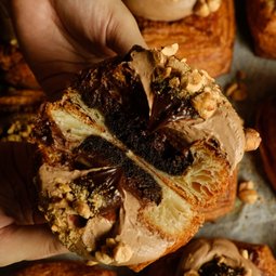 Espresso Almond Chocolate Danish