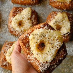 Poached Pear Danish