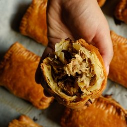 Lemon & Olive Chicken Tagine Pie