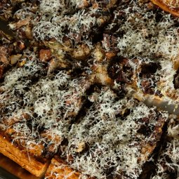 Mushroom Galette with Herb Ricotta