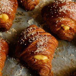 Mini Passionfruit Croissants