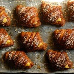 Mini Passionfruit Croissants