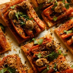 Harissa Carrot Galette