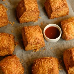 Cheese Biscuit with Chilli Jam