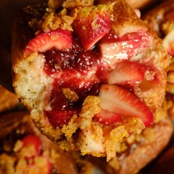 Strawberry Cheesecake Danish