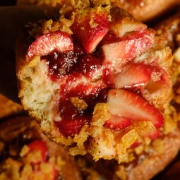 Strawberry Cheesecake Danish