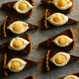 Chocolate Jaffa Tart