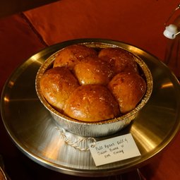 Dill & Onion Buns with Hot Honey Pull Apart