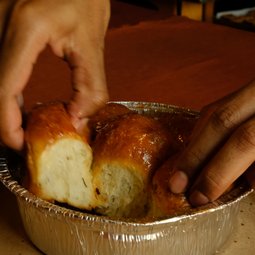 Dill & Onion Buns with Hot Honey Pull Apart