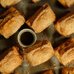 Jalapeno Beef Sausage & Roasted Potato Puff Turnover