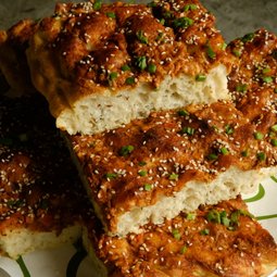 Muhammara Focaccia