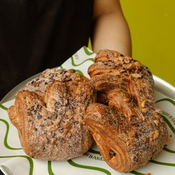 Peanut Butter & Chocolate Bearclaw