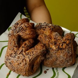 Peanut Butter & Chocolate Bearclaw