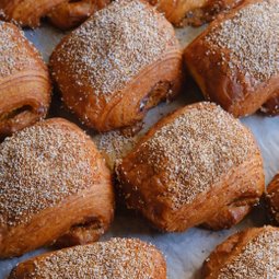 Jaggery Chocolate Croissant