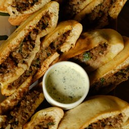 Kufte Beef Arayes