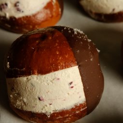 Maritozzi - Chocolate Glazed Buns