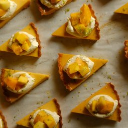 Mango Curd Tart