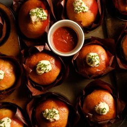 Smoked Fish & Roast Potato Bun