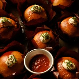 Smoked Fish & Roast Potato Bun